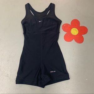 Vintage Nike Running Unitard Shortie